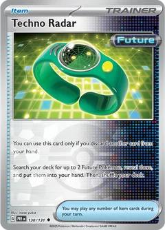Techno Radar Poke ball Holo 130